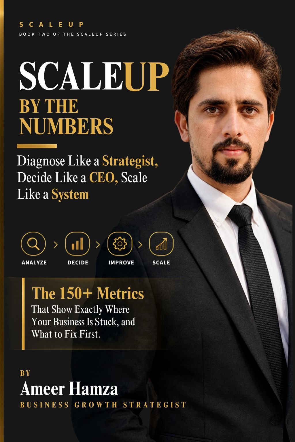 ScaleUp by the Numbers by Ameer Hamza — book cover